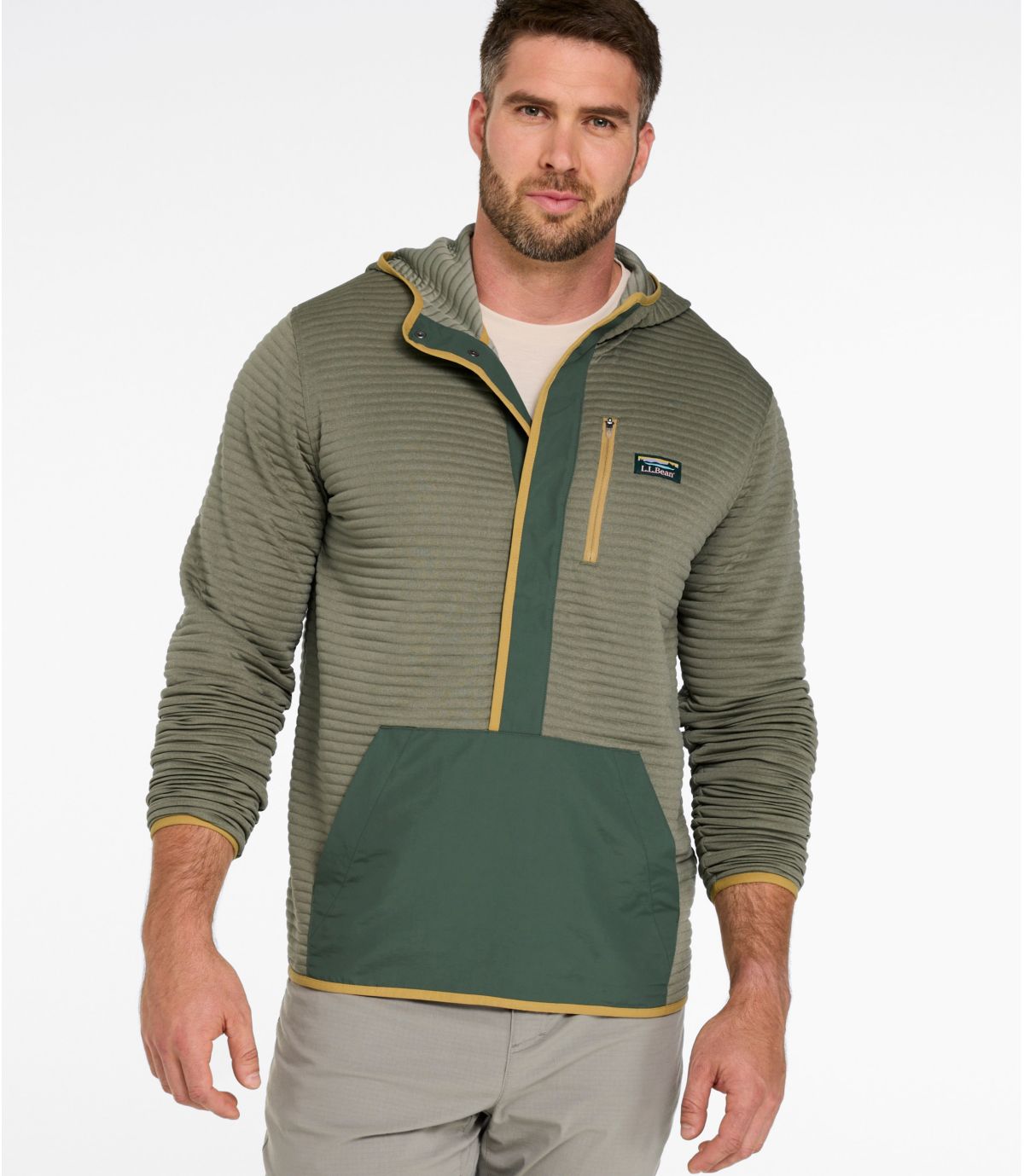Men's Airlight Knit Pullover Hoodie - US 6193