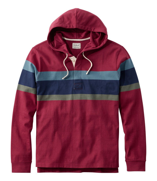 Men's Bean's Vintage Soft Rugby Hoodie - US 8921