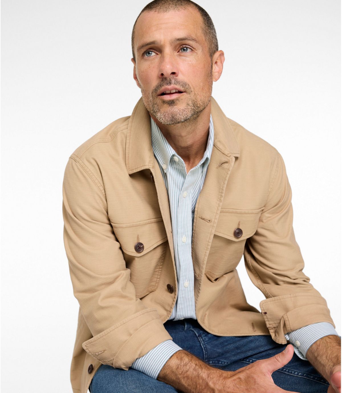 Men's 1912 Field Shirt Jacket, Slightly Fitted - US 4805