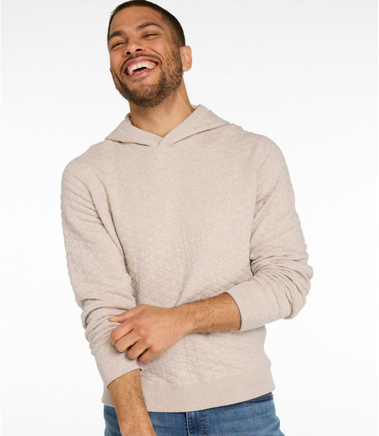 Men's Quilted Hoodie Sweater - US 3501