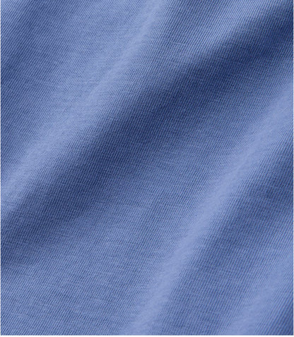 Women's Sunwashed Tee, Long-Sleeve Cropped Boxy Henley - US 2907