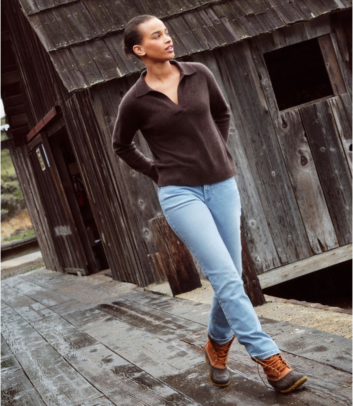 Women's L.L.Bean Go-Anywhere Jeans, Mid-Rise Ultimate Straight-Leg - US 1901
