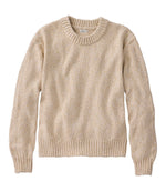 Women's Cotton Ragg Sweater, Relaxed Crewneck - US 8423
