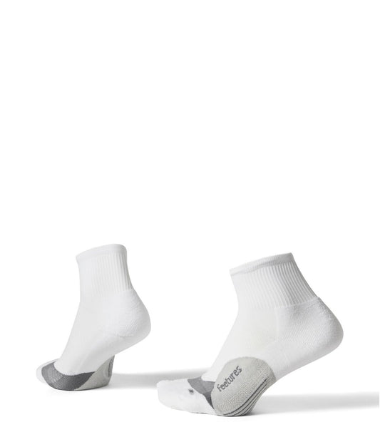 Adults' Feetures Quarter Light Cushion Socks - US 0899