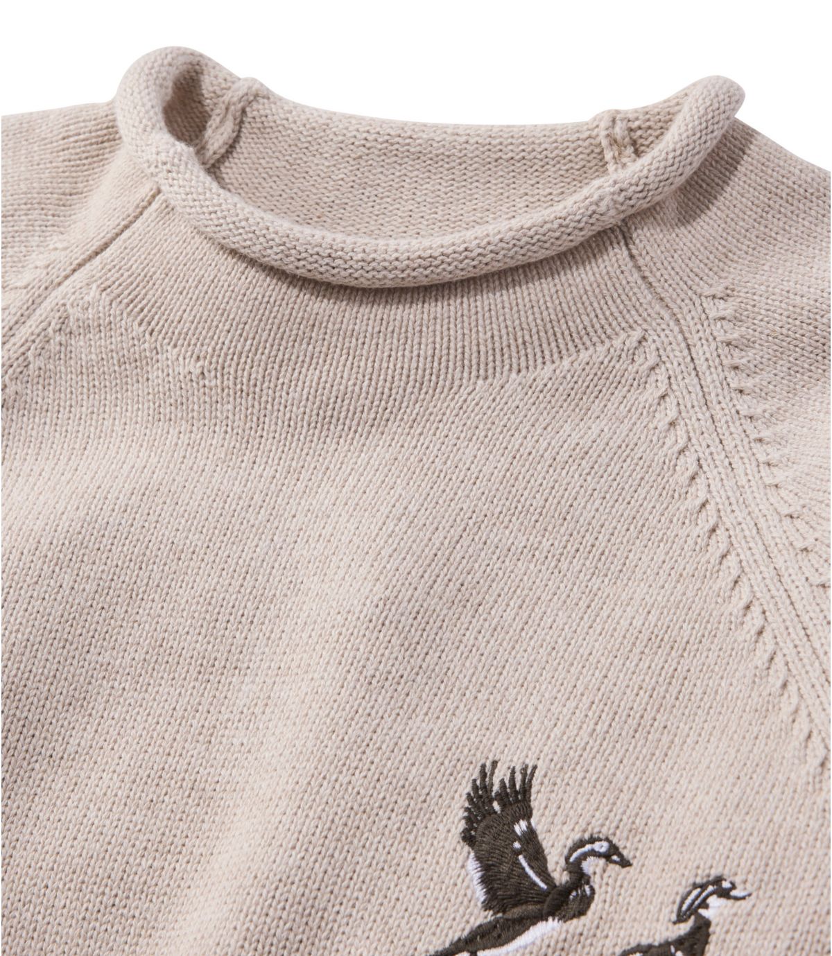 Women's The Original Double L® Sweater, Novelty Rollneck - US 4411