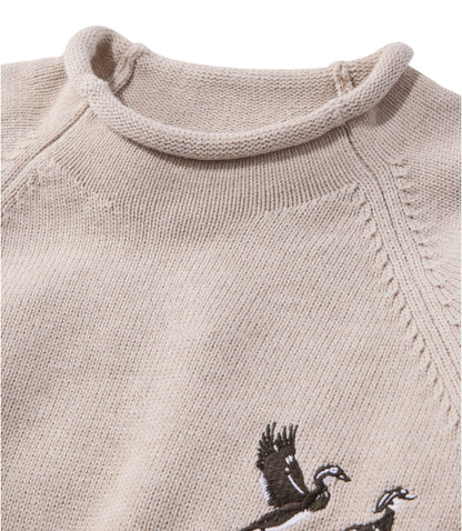 Women's The Original Double L® Sweater, Novelty Rollneck - US 4411