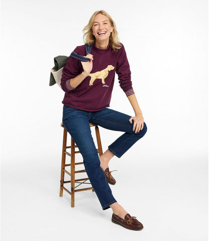 Women's The Original Double L® Sweater, Novelty Rollneck - US 4411