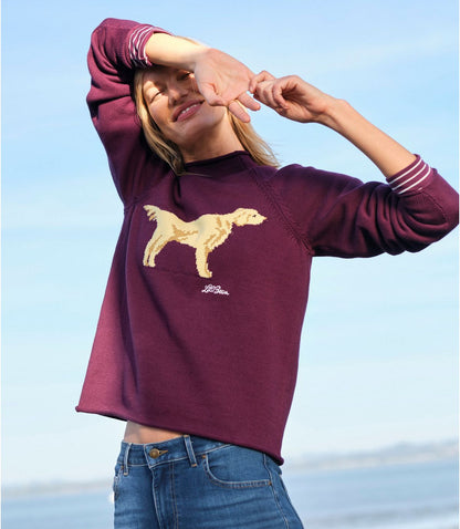 Women's The Original Double L® Sweater, Novelty Rollneck - US 4411