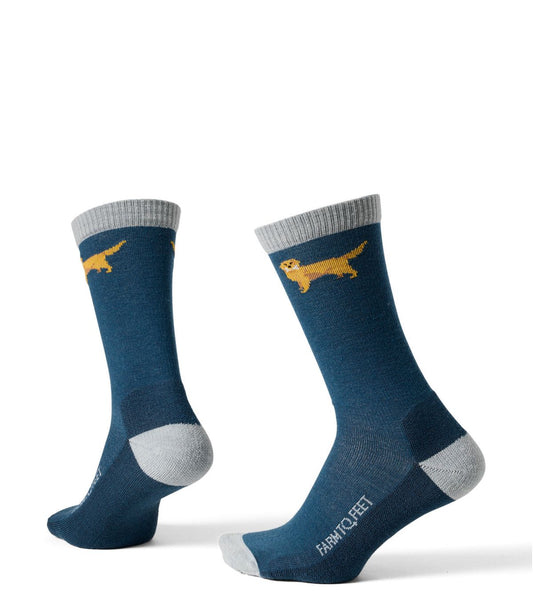 Adults' Farm to Feet Dog Collection Crew Socks - US 5879