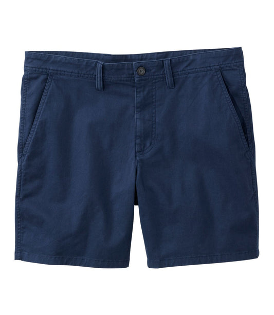 Men's Sunwashed Khaki Shorts, 7" - US 6576