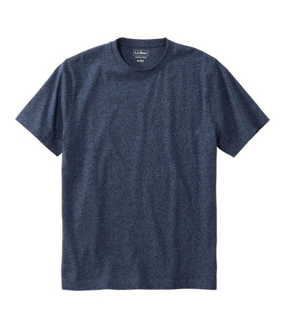 Men's Carefree Unshrinkable Tee, Slightly Fitted, Short-Sleeve - US 0536