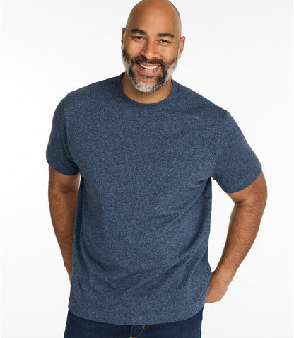 Men's Carefree Unshrinkable Tee, Slightly Fitted, Short-Sleeve - US 0536