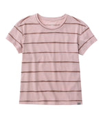 Women's Mountainside Crewneck Tee, Short-Sleeve Stripe - US 4495