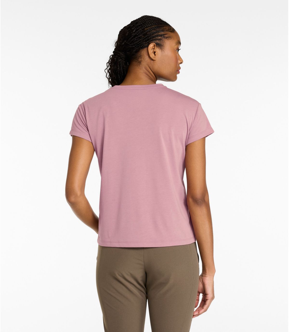 Women's Mountainside V-Neck Pocket Tee, Short Sleeve - US 8141