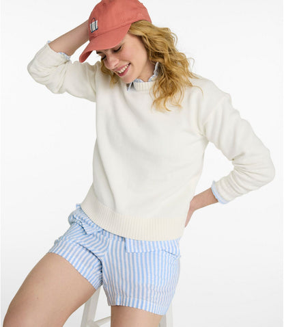 Women's Bean's Seacoast Seersucker Shorts - US 0742