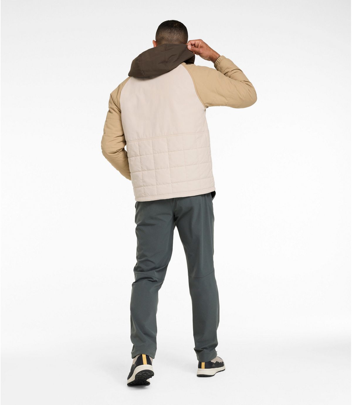 Men's Mountain Classic Insulated Anorak, Colorblock - US 9900