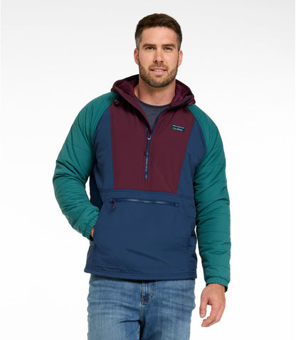 Men's Mountain Classic Insulated Anorak, Colorblock - US 9900