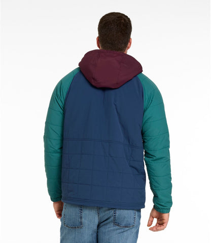 Men's Mountain Classic Insulated Anorak, Colorblock - US 9900