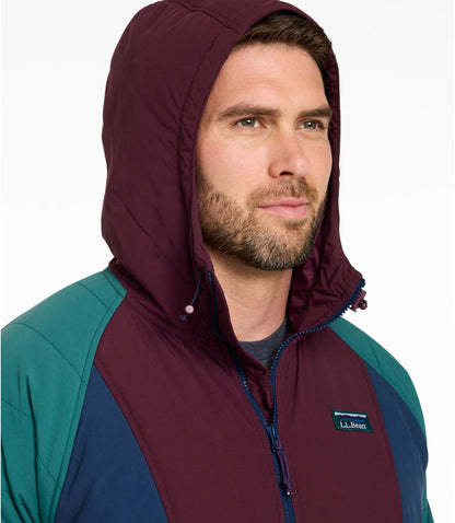 Men's Mountain Classic Insulated Anorak, Colorblock - US 9900