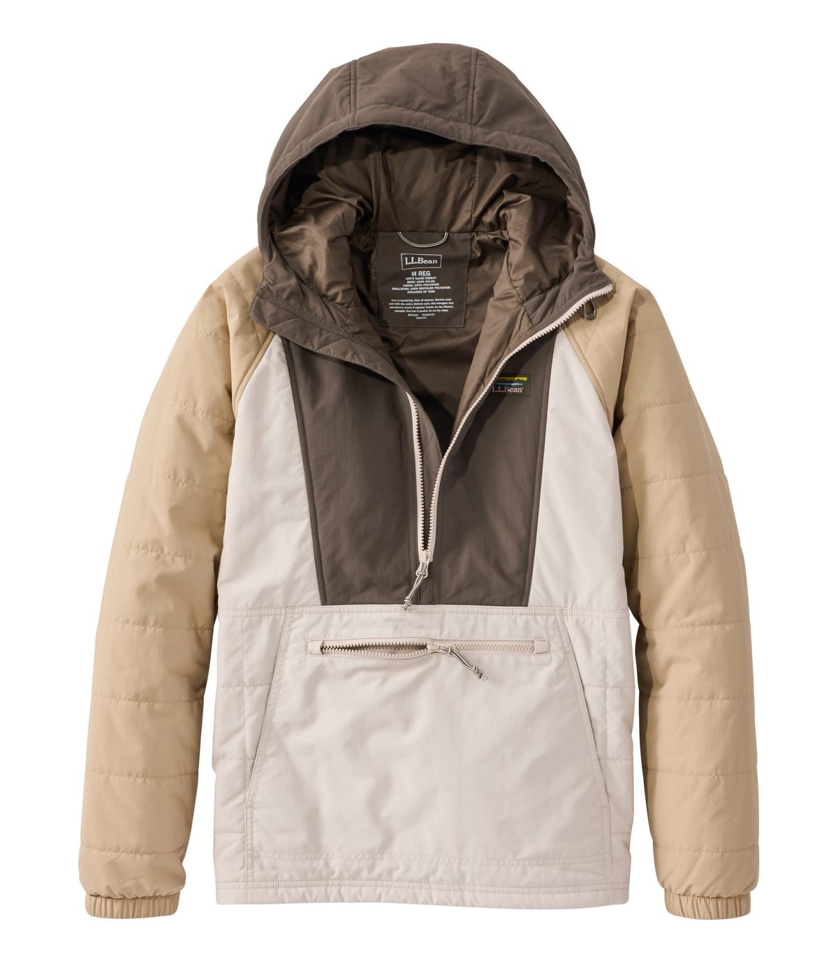 Men's Mountain Classic Insulated Anorak, Colorblock - US 9900