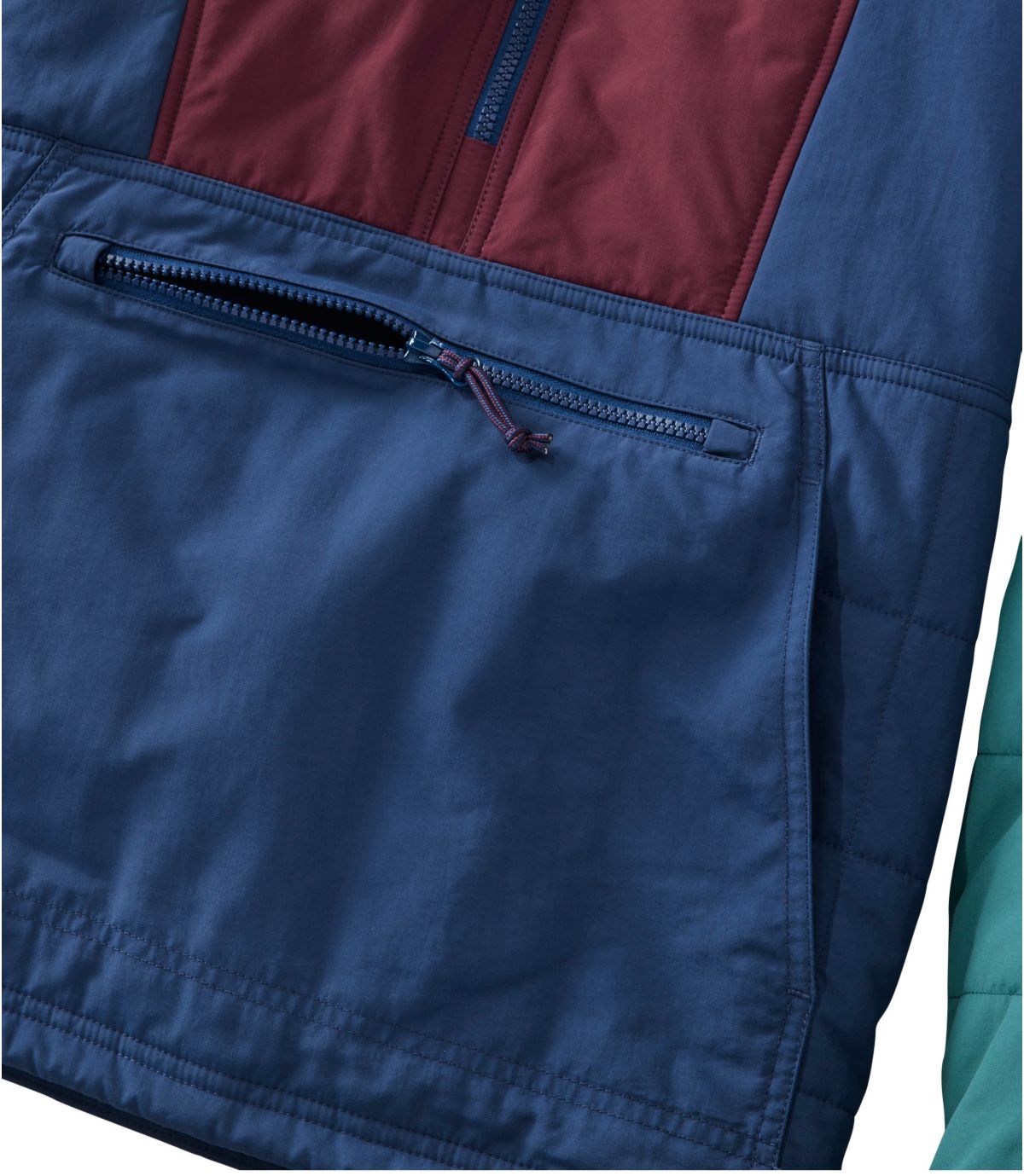 Men's Mountain Classic Insulated Anorak, Colorblock - US 9900
