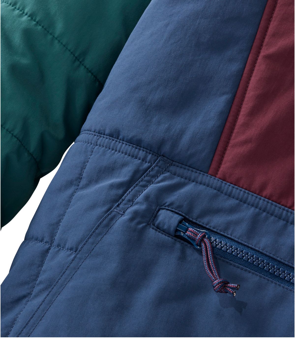 Men's Mountain Classic Insulated Anorak, Colorblock - US 9900