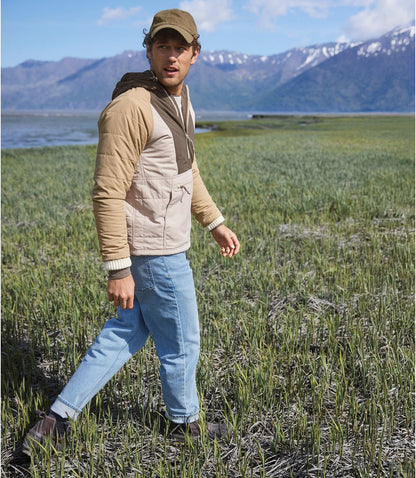 Men's Mountain Classic Insulated Anorak, Colorblock - US 9900