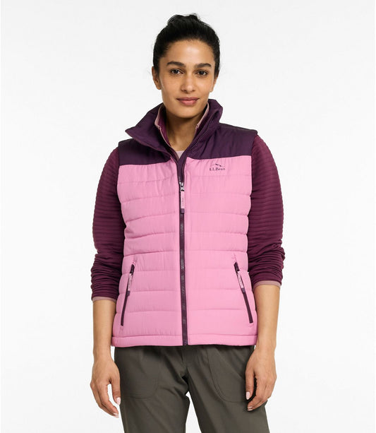 Women's Access Down Vest, Colorblock - US 3329