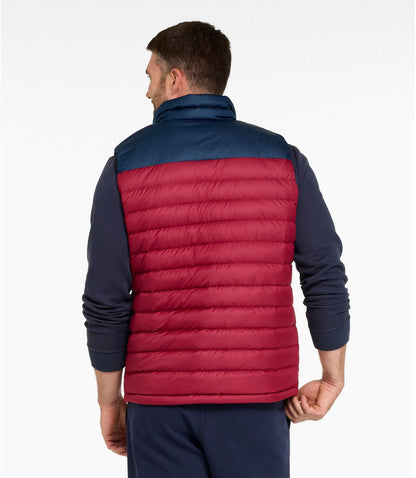 Men's Access Down Vest, Colorblock - US 2669
