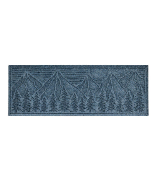 Everyspace Recycled Waterhog Wide Doormat, Treeline - US 8501