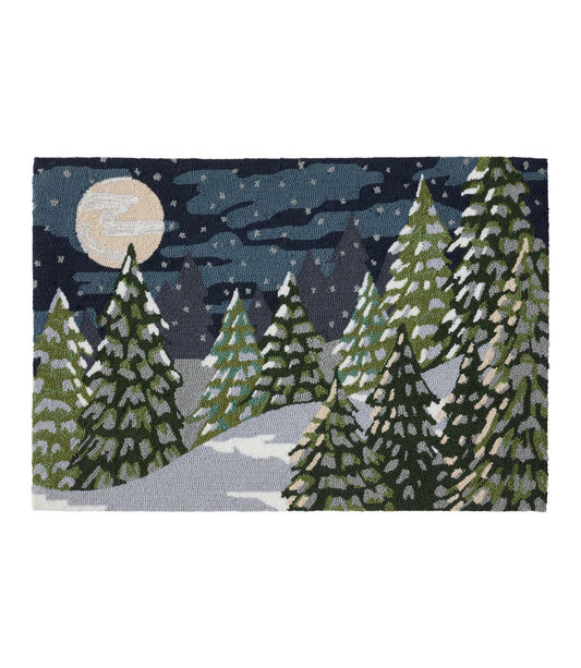 Indoor/Outdoor Vacationland Rug, Treeline Pine - US 2417