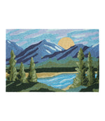 Indoor/Outdoor Vacationland Rug, Mountain Horizon - US 2892