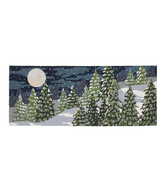 Indoor/Outdoor Vacationland Runner, Treeline Pine - US 4976