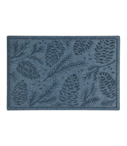 Everyspace Recycled Waterhog Doormat, Pine Cones - US 1003