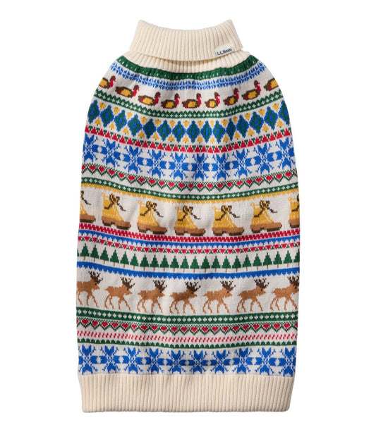 Novelty Dog Sweater, Fair Isle - US 2517