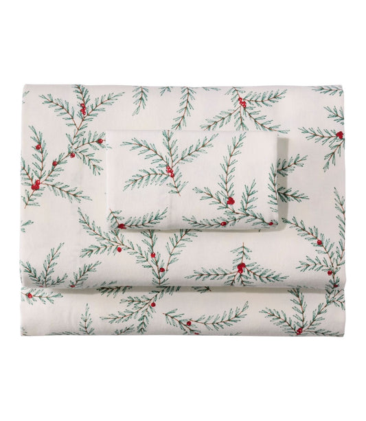 Holiday Pine Flannel Sheet Set - US 6543