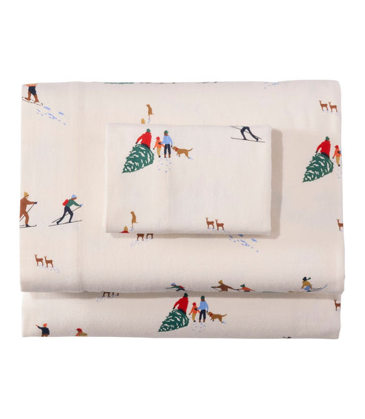 Holiday Heritage Flannel Sheet Set - US 0565