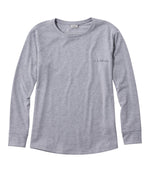 Women's Mountainside Crewneck Tee, Long-Sleeve Graphic - US 7302