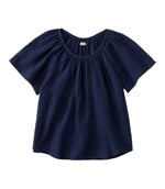 Women's Cloud Gauze Shirt, Short-Sleeve Scoopneck - US 1621