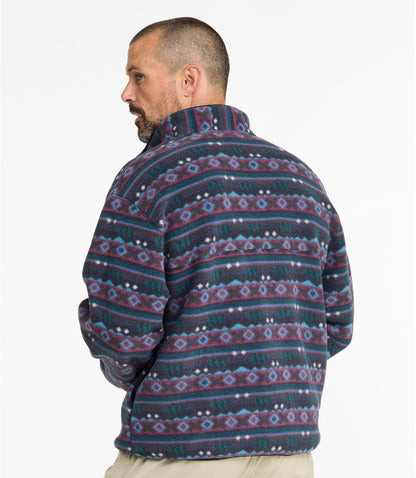 Men's Mountain Classic Fleece Pullover, Print - US 8351
