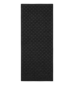 Heavyweight Recycled Waterhog Mat Runner, Geometric Rings - US 1380