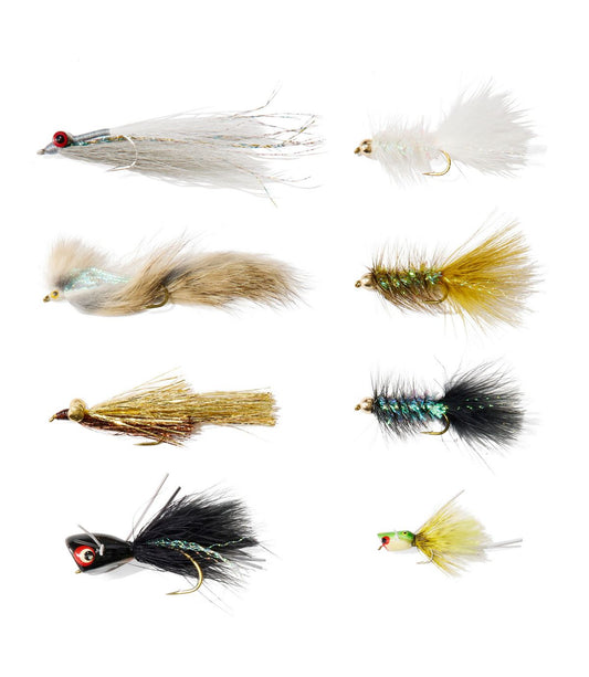 Umpqua Warmwater Fly Assortment, 8 flies - US 3966
