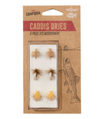 Umpqua Caddis Dry Fly Assortment, 6 flies - US 5057