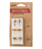 Umpqua Mayfly Dry Fly Assortment, 6 flies - US 6040