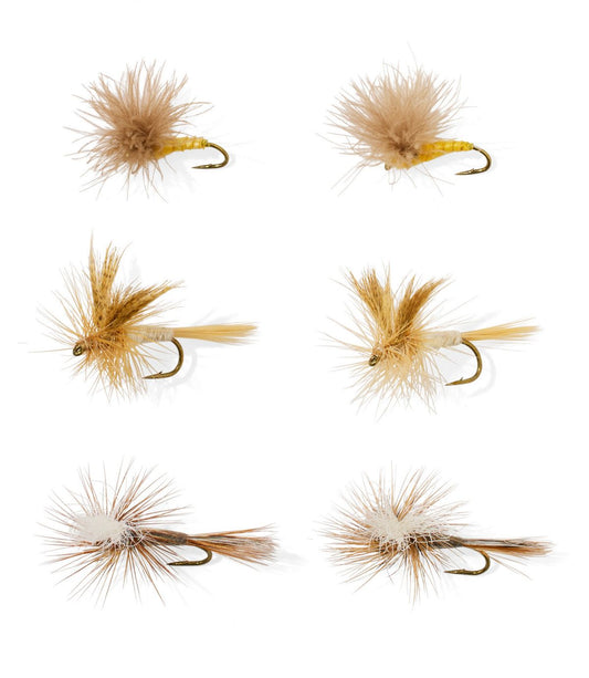 Umpqua Mayfly Dry Fly Assortment, 6 flies - US 6040