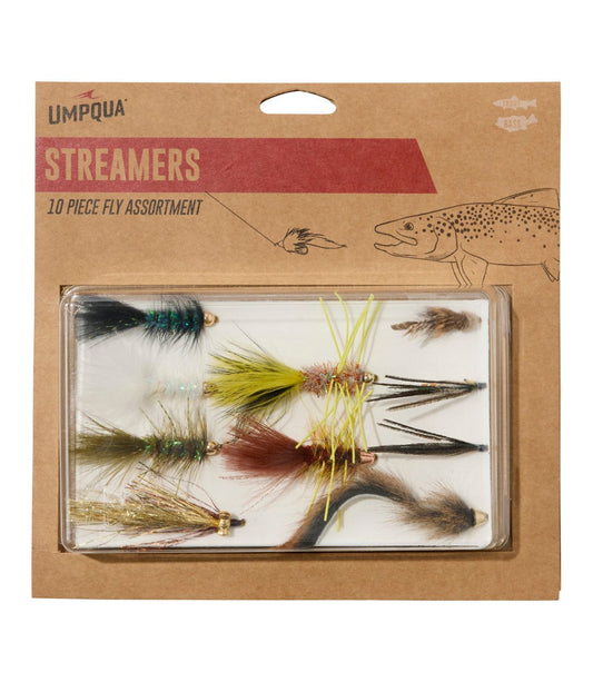 Umpqua Streamer Fly Assortment, 10 flies - US 8505