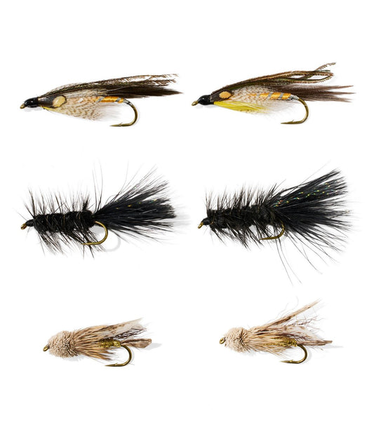 Umpqua Classic Streamer Fly Assortment, 6 flies - US 3220
