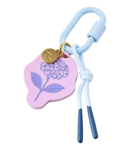 Carabiner Tassel Charm, Hydrangea - US 3525